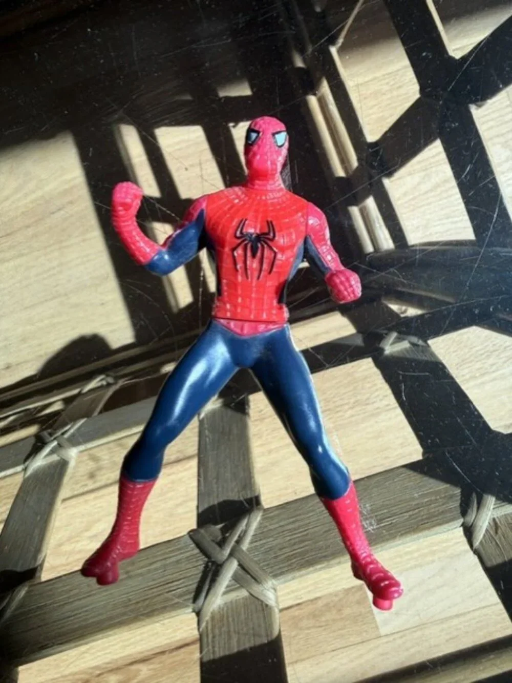 SPIDERMAN 2 TOBEY MAGUIRE BURGER KING TOY SPIDEY Action FIGURE Vintage 2004